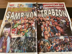 TRABZON (AA) – Trabzon'da yerel gazeteler, Spor Toto Süper Lig