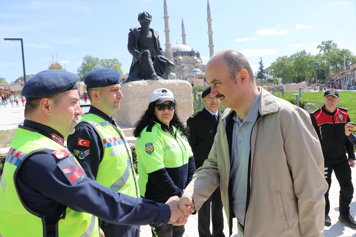 Trakya'da “Yayalar İçin 5 Adımda Güvenli Trafik” uygulaması yapıldı