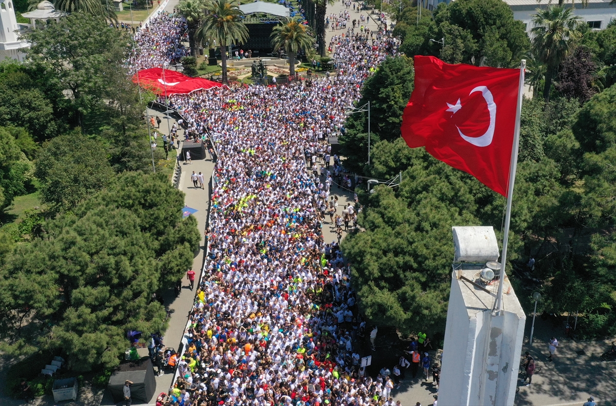 Tüm dünya koşamayanlar için koştu