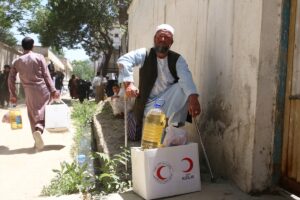 KABİL (AA) – Türk Kızılay, Türkiye'den hayırseverlerin sponsor olduğu yardım