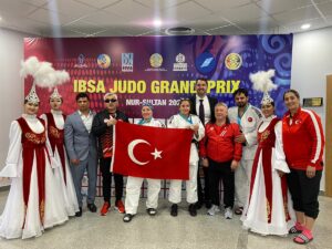ANKARA (AA) – Kazakistan'da düzenlenen Para Judo Grand Prix Yarışları'nda