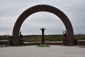 AŞKABAT (AA) – Türkmenistan'da İkinci Dünya Savaşı'nda hayatını kaybedenler anıldı