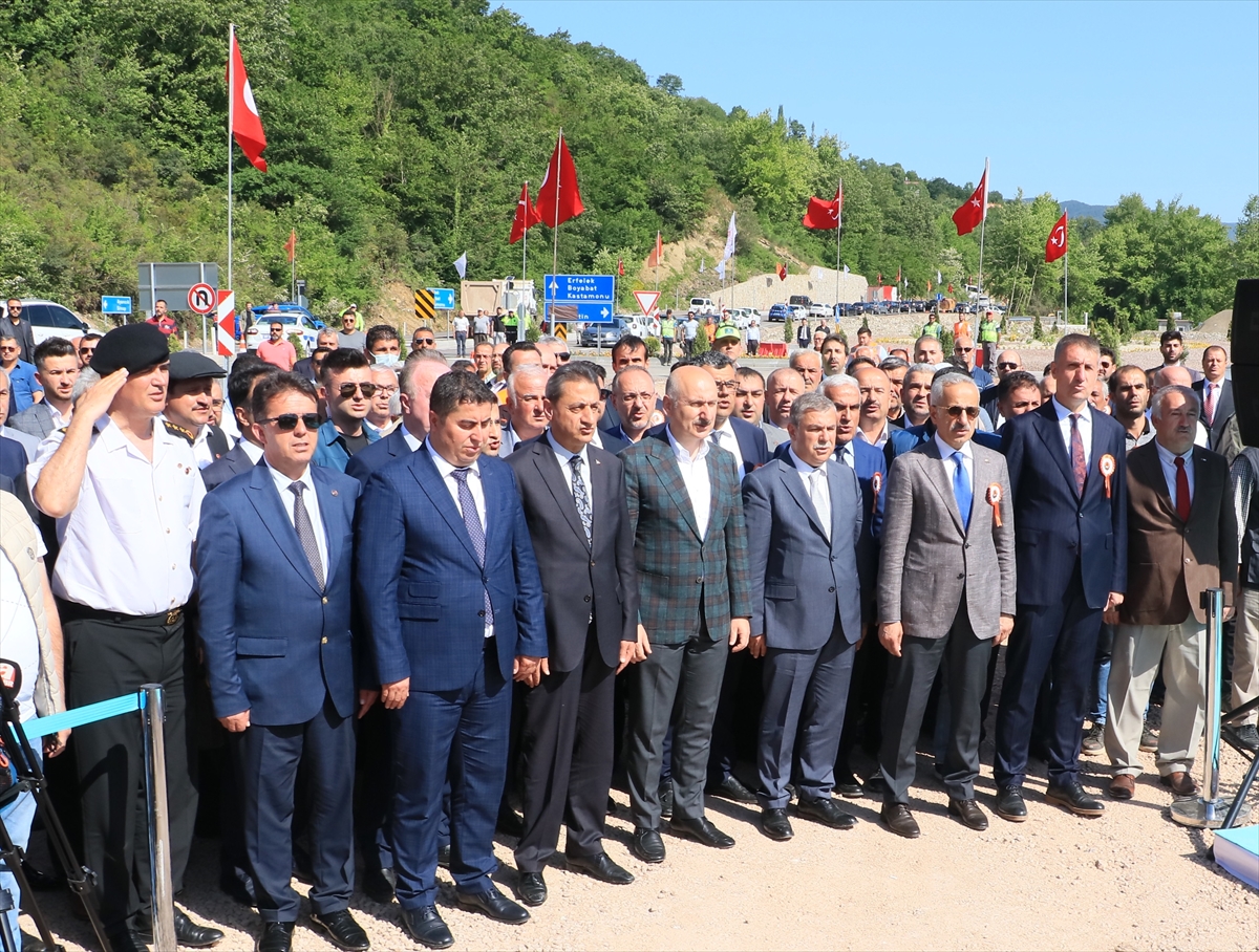 Ulaştırma ve Altyapı Bakanı Adil Karaismailoğlu Sinop'ta köprü açılışında konuştu: