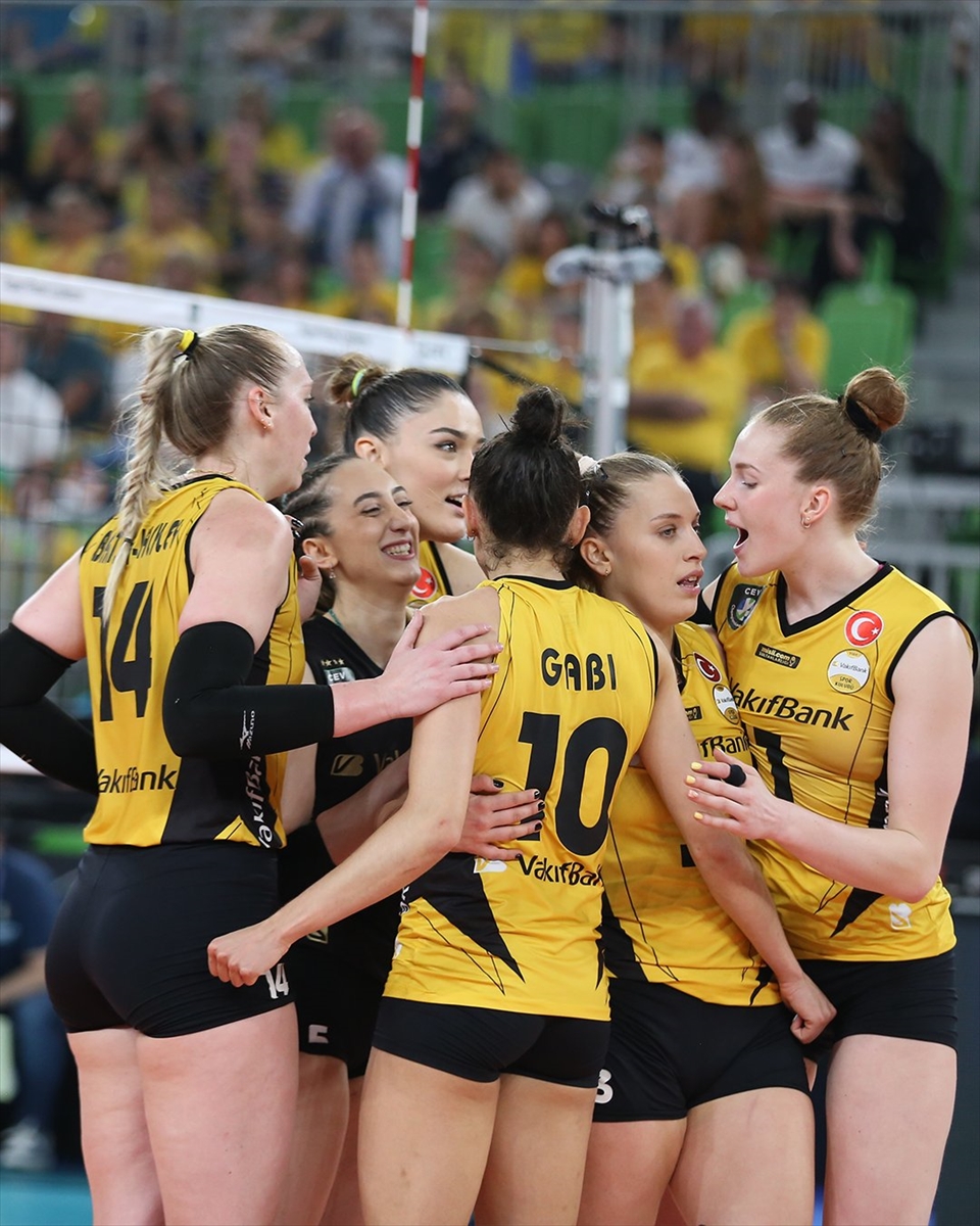 VakıfBank 5. kez Avrupa'nın zirvesinde