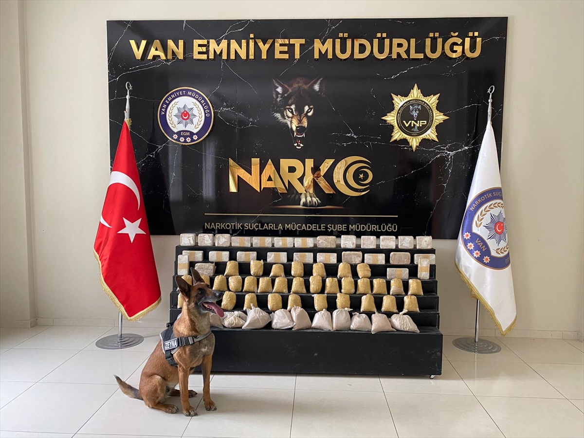 Van'da 42 kilo 200 gram eroin ele geçirildi