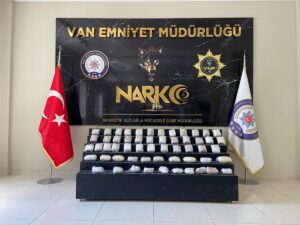 ​​​​​​​VAN (AA) – Van'da bir haftada 30 kilo 630 gram