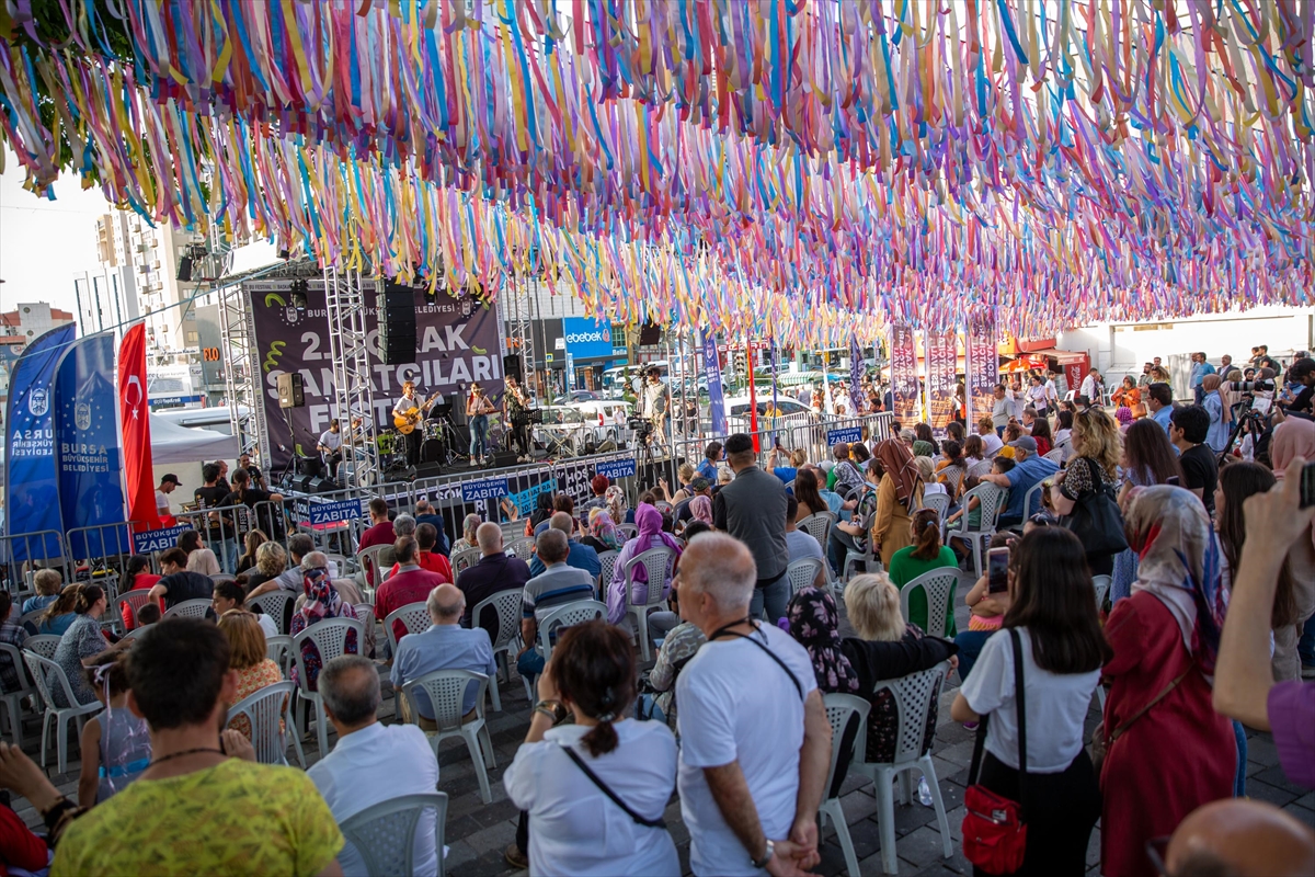 “2. Uluslararası Bursa Sokak Sanatçıları Festivali” başladı