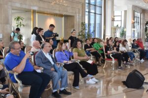 AFYONKARAHİSAR (AA) – "22. Afyonkarahisar Caz Festivali"nde ünlü arp sanatçısı