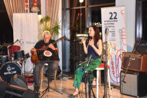 AFYONKARAHİSAR (AA) – "22. Afyonkarahisar Caz Festivali"nde Neşet Ruacan ve