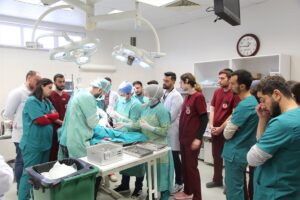 SİVAS (AA) – Bingöl'de sağ arka bacağında diz kapağı çıkığı