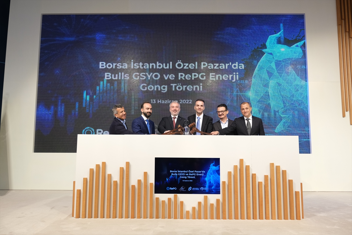 Borsa İstanbul'da gong Bulls GSYO ve RePG Enerji için çaldı