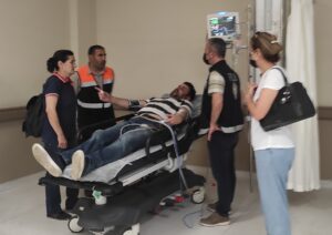 İSTANBUL (AA) – Büyükada'da haber çalışması için gittiği bir şantiyede