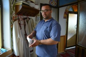 BİLECİK (AA) – Bilecik'in Gölpazarı ilçesindeki bir camide bulunan lokum