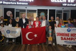 SAMSUN (AA) – Çekya'da düzenlenen Down Sendromlular Dünya Atletizm, Masa