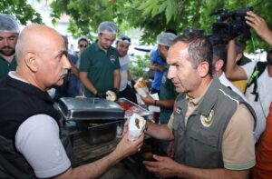 MUĞLA (AA) – Cumhurbaşkanı Recep Tayyip Erdoğan, Marmaris'teki orman yangınını