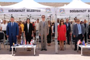 AĞRI (AA) – Ağrı'nın Doğubayazıt ilçesinde, atık suların arıtılması amacıyla