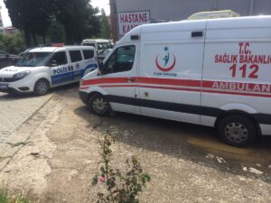 DÜZCE (AA) – Düzce'nin Akçakoca ilçesinde çelik boru fabrikasında yaşanan