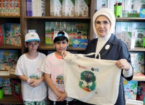 ANKARA (AA) – Cumhurbaşkanı Recep Tayyip Erdoğan'ın eşi Emine Erdoğan,