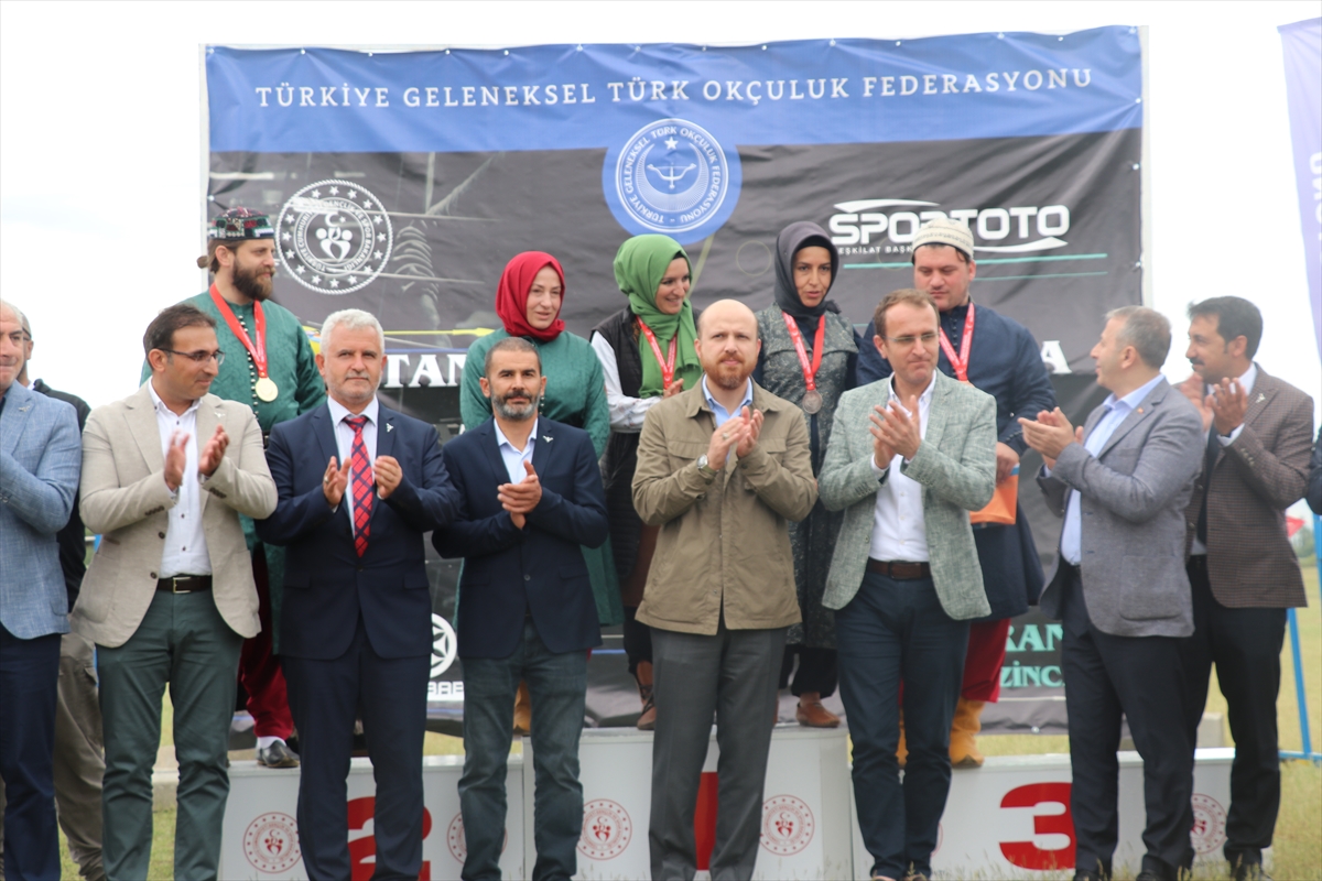 Erzincan'daki Geleneksel Okçuluk Türkiye Şampiyonası sona erdi
