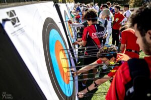 ANKARA (AA) – 2022 Gençler Kadetler Okçuluk Türkiye Şampiyonası Ankara'da