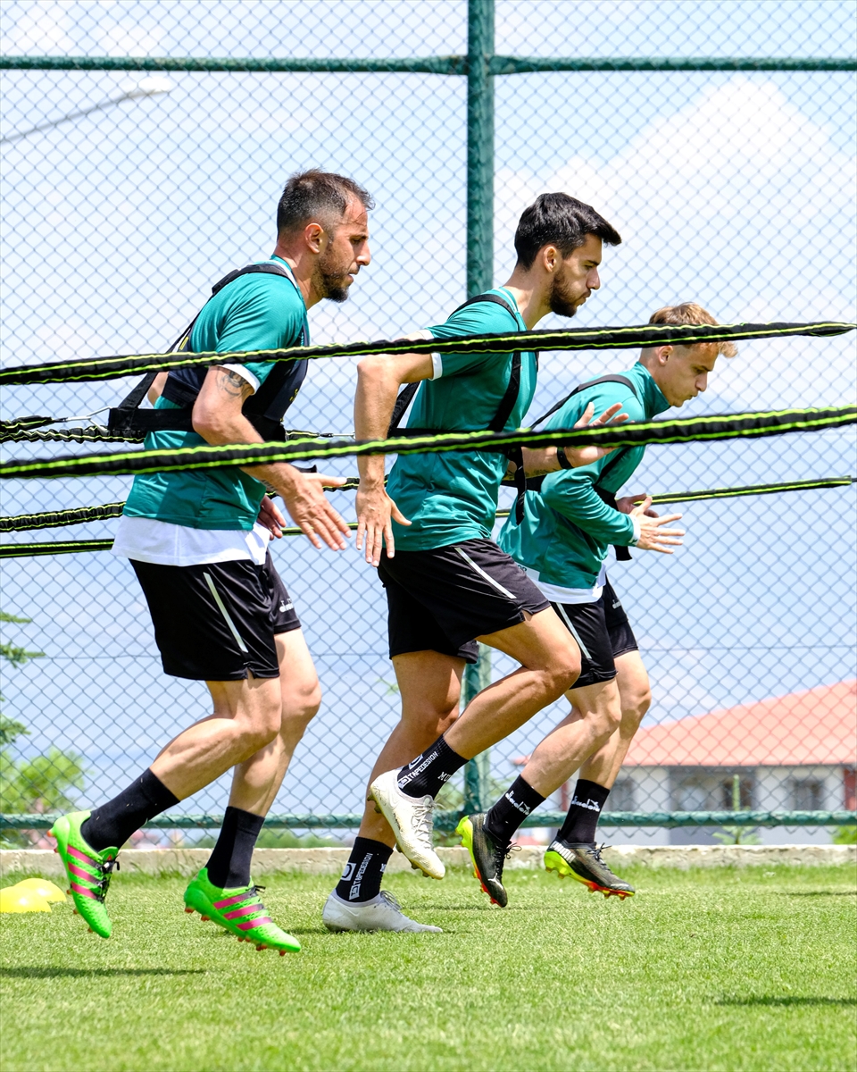 Giresunspor, yeni sezon hazırlıklarına devam etti