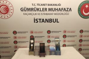 ANKARA (AA) – Ticaret Bakanlığı Gümrük Muhafaza ekiplerince son günlerde