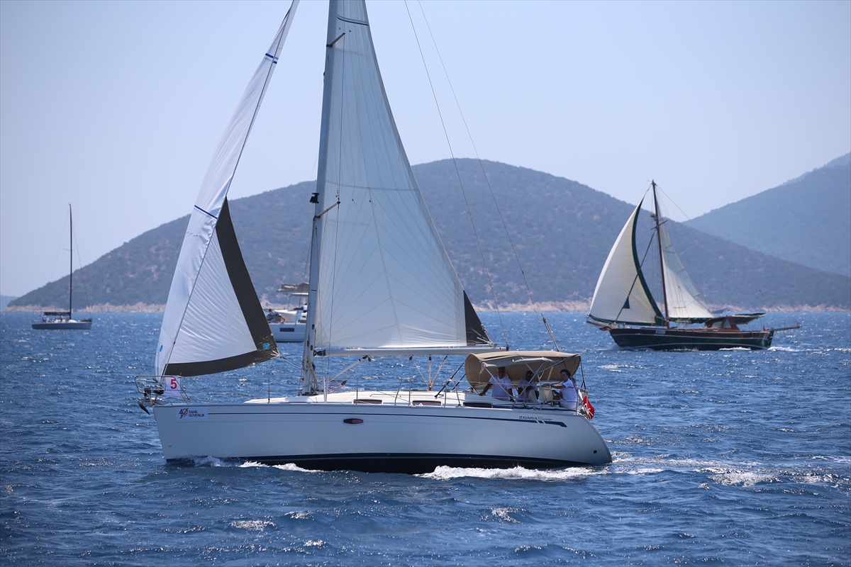 Güney Ege Sahil Güvenlik 40. Yıl Yelken Kupası yarışları Bodrum'da düzenlendi