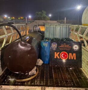 HATAY (AA) – Hatay'ın merkez Antakya ilçesinde 1807 litre kaçak