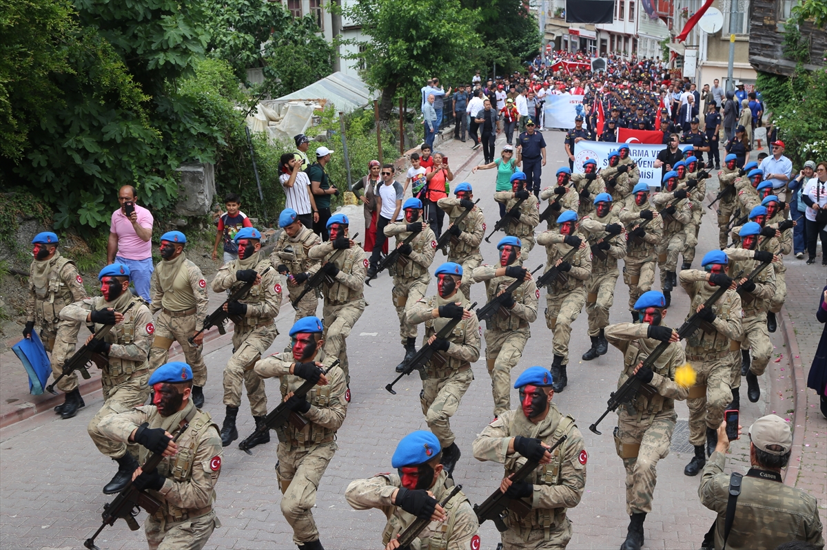 İnebolu'dan Kastamonu'ya 95 kilometrelik Atatürk ve İstiklal Yolu Yürüyüşü başladı