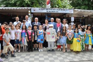 KIRKLARELİ (AA) – Kırklareli'nde Türkiye Cumhurbaşkanı Recep Tayyip Erdoğan'ın eşi