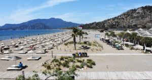 MUĞLA (AA) – Muğla'nın Ortaca ilçesindeki İztuzu Sahili'nde nesli tükenme