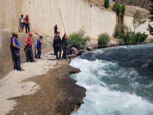 SİİRT (AA) – Pervari'de piknik yaptıkları sırada Müküs Çayı'na düşen