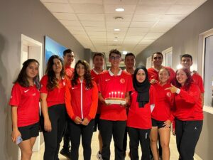 ANKARA (AA) – Olimpiyat şampiyonu Mete Gazoz, yaş gününü Almanya'da