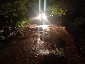 ORDU (AA) – Ordu’nun İkizce ilçesinde sağanak nedeniyle bazı evleri