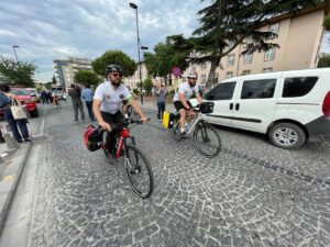 ÇANAKKALE (AA) – Çanakkale'de, orman yangınlarına dikkat çekmek amacıyla "Orman