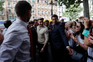 MADRİD (AA) – İspanya'nın başkenti Madrid'de düzenlenen bir tanıtıma katılan