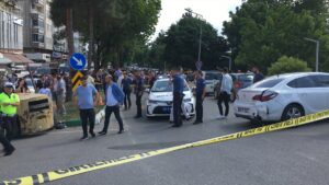 SAMSUN (AA) – Samsun'un Çarşamba ilçesinde forkliftin çarptığı kadın hayatını