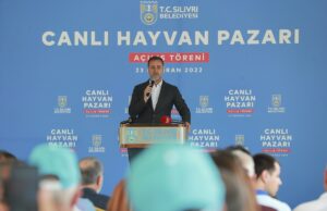 İSTANBUL (AA) – İstanbul'un Silivri ilçesinde yapımı tamamlanan canlı hayvan