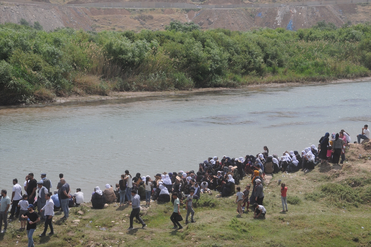 ŞIRNAK (AA) – Şırnak'ın Cizre ilçesinde Dicle Nehri'ne giren iki