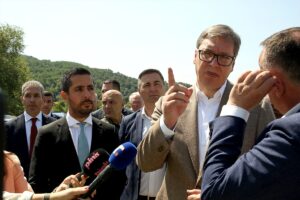 KRUSEVAC (AA) – Sırbistan Cumhurbaşkanı Aleksandar Vucic, yapımını Türk şirketi