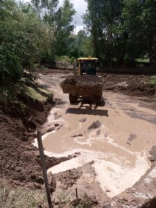 SİVAS (AA) – Sivas'ın Gemerek ilçesinde selden etkilenen köyde ekipler
