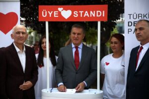 - "Türkiye'de şu anda yeni kurulan iki yeni partinin grafiği