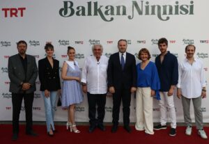 ÜSKÜP (AA) – TRT 1'in yeni dizisi "Balkan Ninnisi"nin ilk