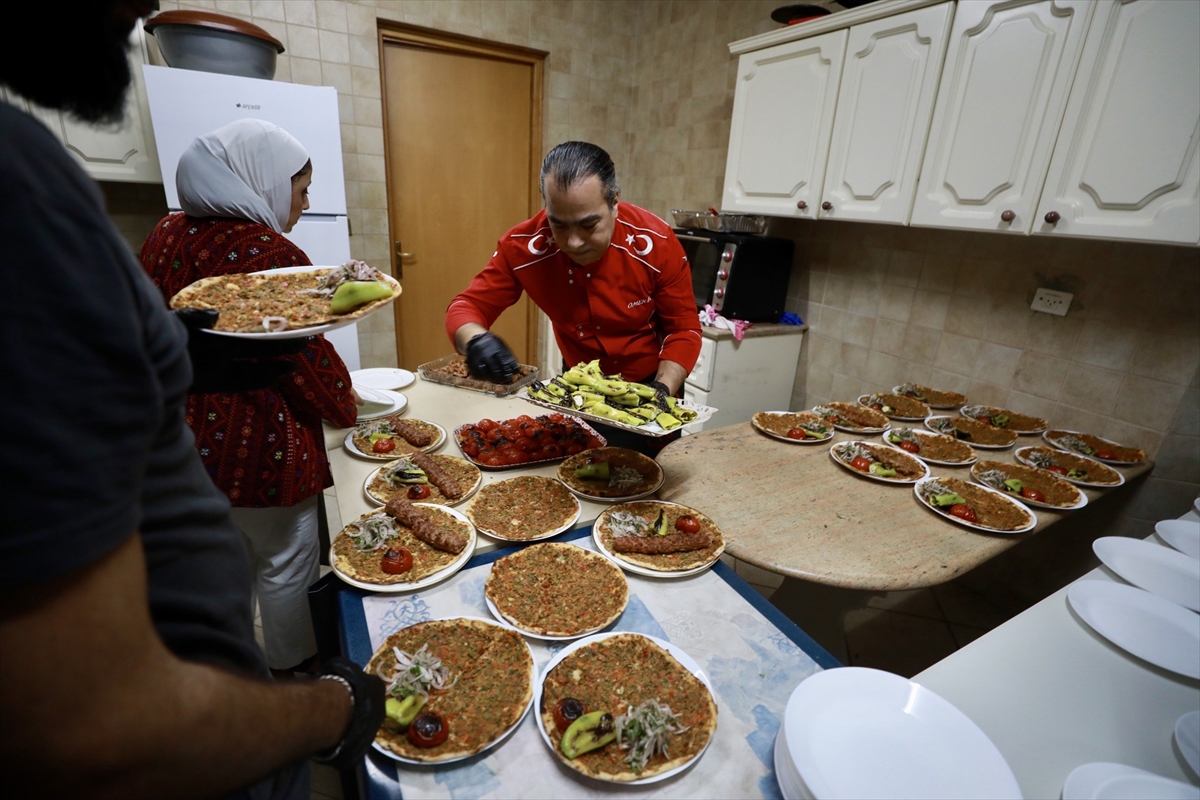 “Türk Mutfağı Haftası” Ramallah’ta Filistinli gazetecilerle dayanışma amacıyla kutlandı