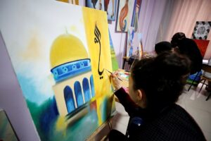 ELAZIĞ (AA) – İSMAİL ŞEN – Elazığ'da, üniversiteli kız öğrenciler,