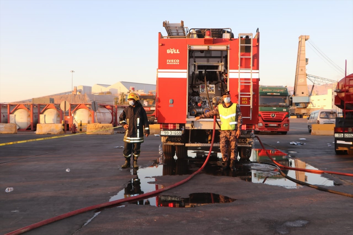 GÜNCELLEME – Ürdün'de zehirli gaz dolu tankın patlaması sonucu 10 kişi öldü, 251 kişi yaralandı