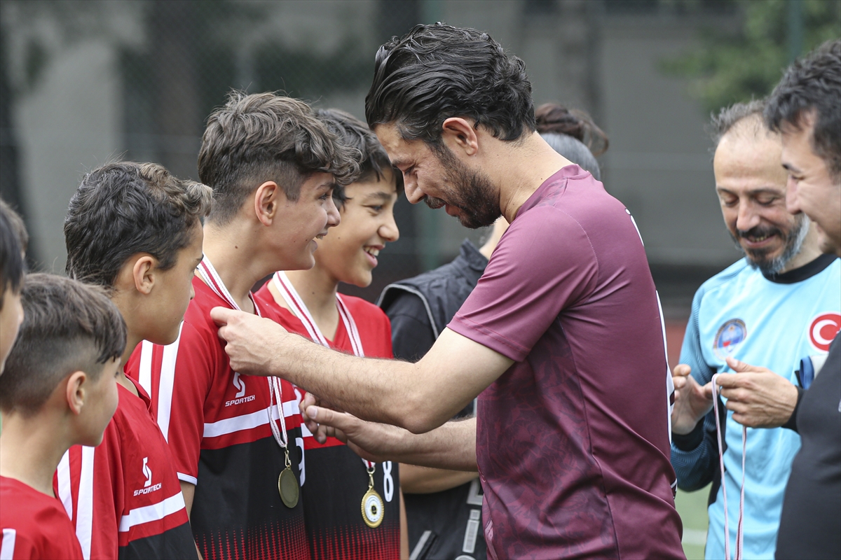 Uyuşturucunun zararlarına futbol maçıyla dikkati çektiler