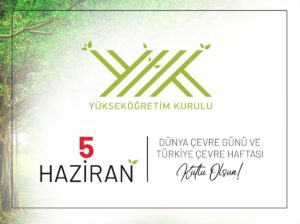ANKARA (AA) – Yükseköğretim Kurulunun (YÖK) logosu, "daha yeşil bir