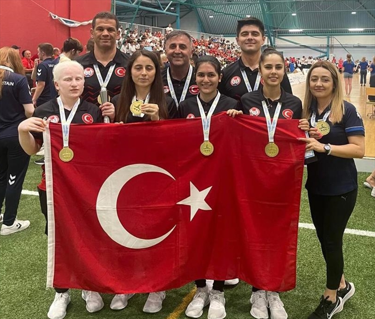 19 Yaş Altı Golbol Kadın Milli Takımı Avrupa şampiyonu oldu