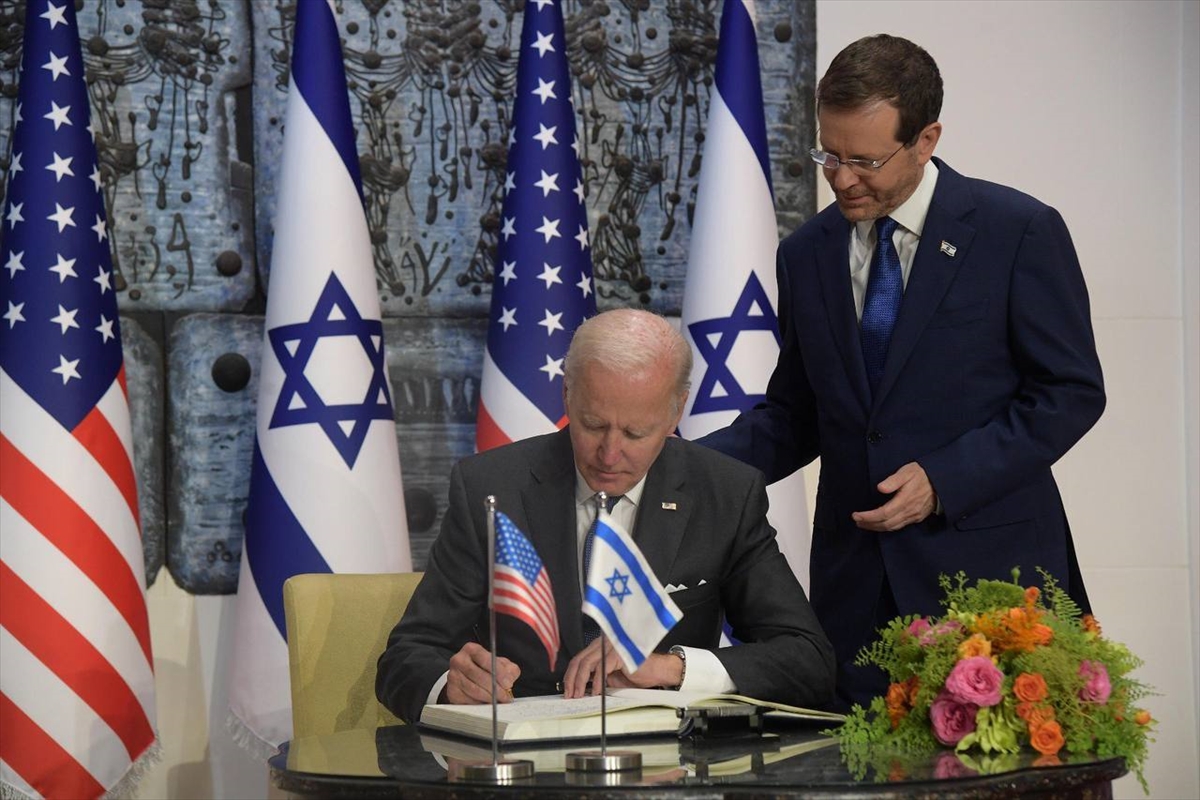 Biden, İsrail Cumhurbaşkanı Herzog ile görüştü